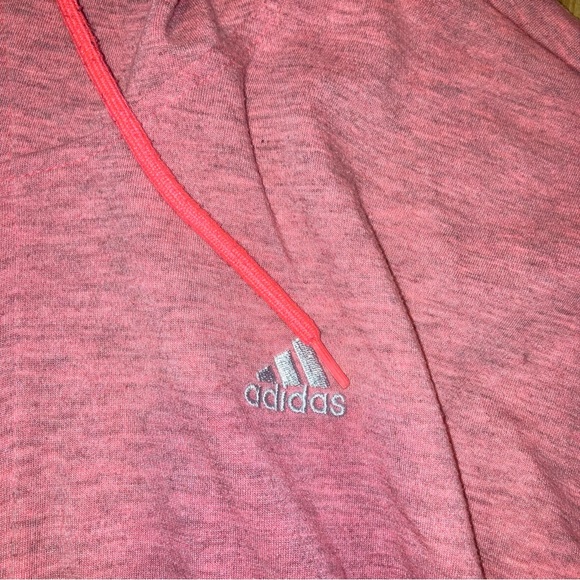 Adidas Pink Full Zip Funnel Neck Jacket - Picture 6 of 6